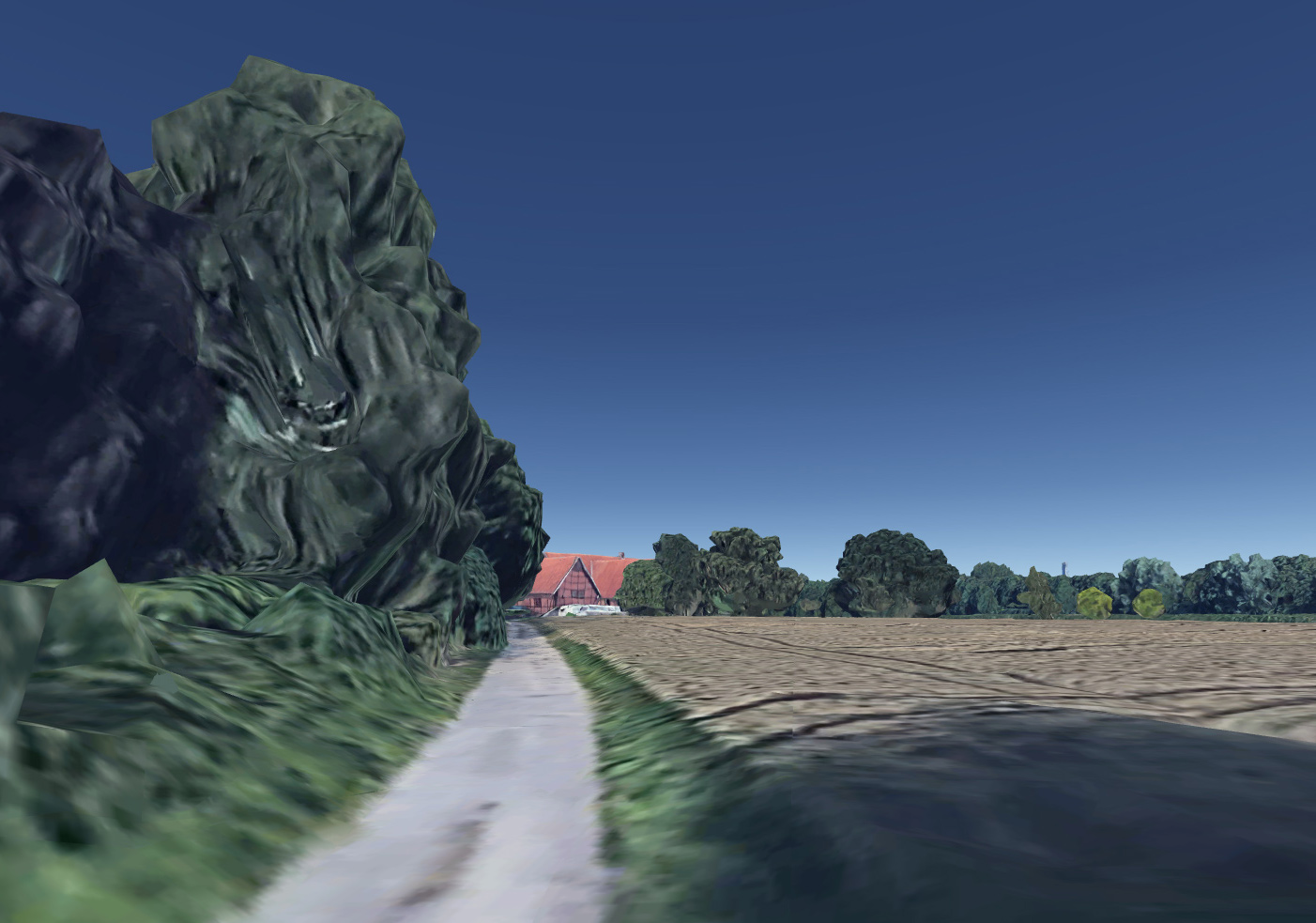 Auf dem Weg zu Bauer Toddenroth