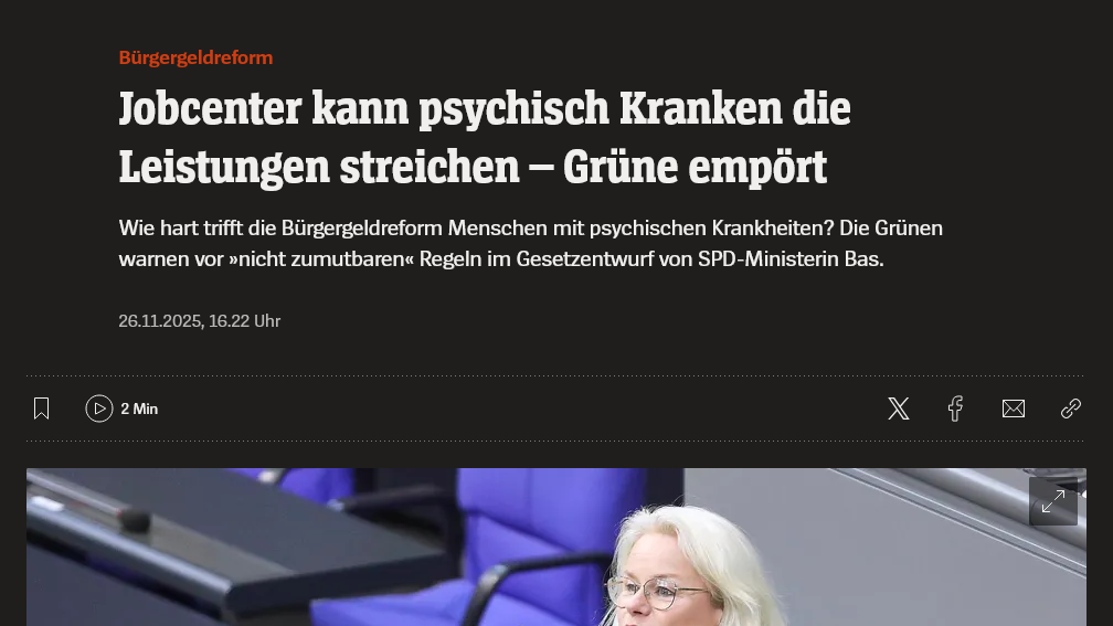 Der Krieg gegen die Armen, Schwachen und Kranken